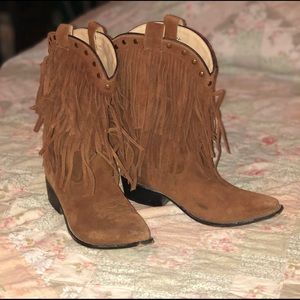 Brown shyanne girls boots